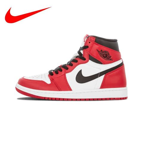 Original Nike Air Jordan 1 Retro High OG Chicago Breathable Men's ...