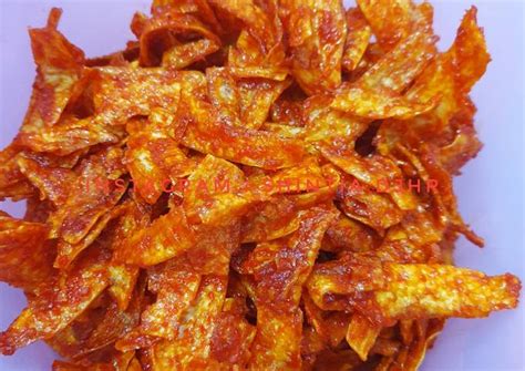 Resep Keripik singkong balado / keripik sanjai oleh Shintia djhr - Cookpad