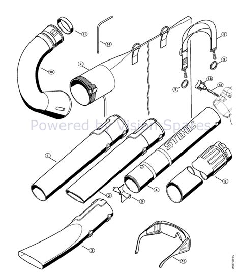 Stihl Blower Parts Diagram