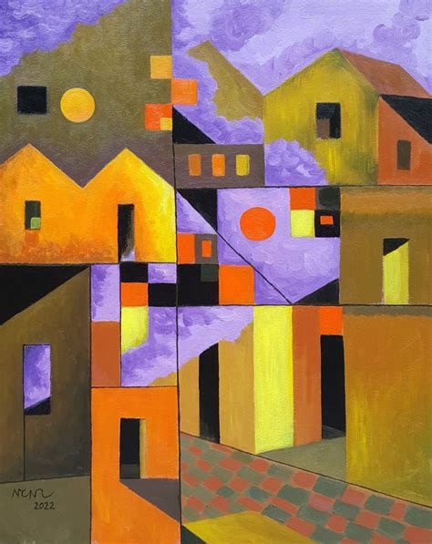 House Painting by Nguyen Chi Nguyen | Saatchi Art