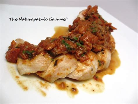 Chicken with Tarragon Tomato Sauce