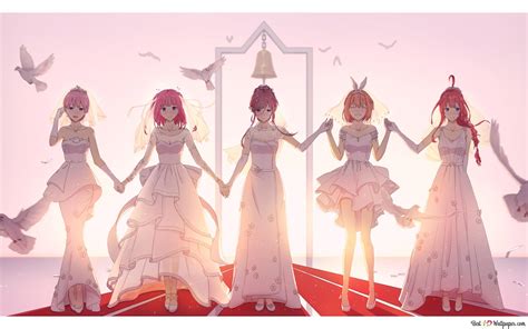 The Quintessential Quintuplets Brides HD wallpaper download