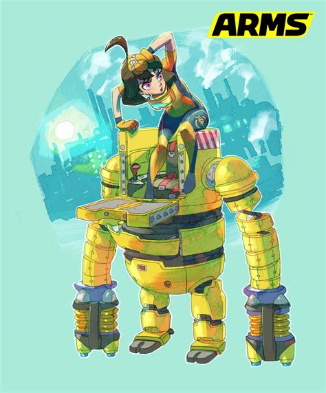 ARMS - Nintendo gives a proper introduction for Mechanica - Nintendo Everything