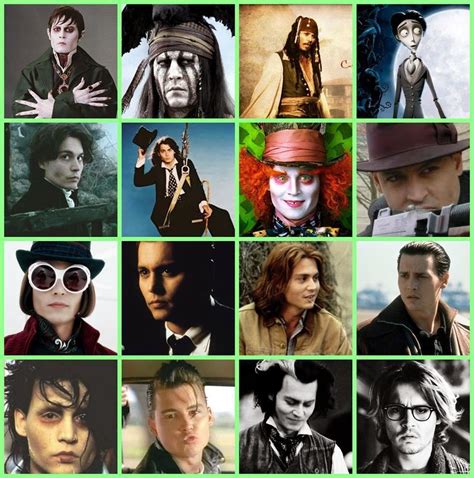 The Many Faces of Johnny Depp. | Info Planet