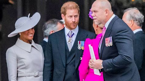 Mike Tindall's reassuring words for Meghan Markle revealed | HELLO!