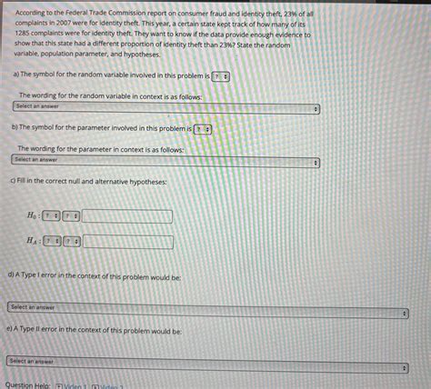 Solved According to the Federal Trade Commission report on | Chegg.com