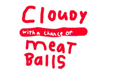 cloudy with a chance of meatballs logo by TyMore2000 on DeviantArt