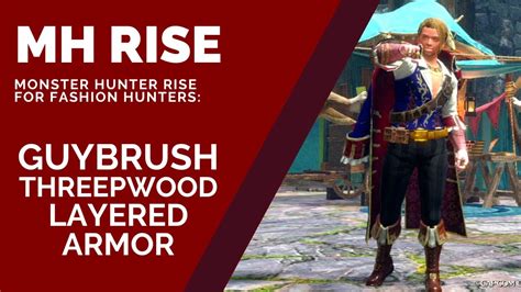 [MHRise] Cosplay Tutorial: How to Get Guybrush Threepwood Layered Armor ...