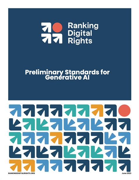 Preliminary Standards for Generative AI - Ranking Digital Rights