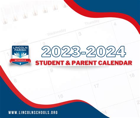 2023-2024 School Calendar | Lincoln Parish Schools