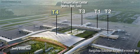 Hangzhou Xiaoshan Airport Terminal Map, T1, T2, T3, Location