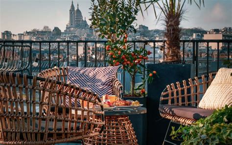 Le rooftop The Originals Boutique Maison Montmartre, le spot ...