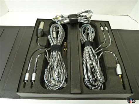 Focal Clear headphone cable set - three cables fit Clear, Elear, Elex, as new in presentation ...