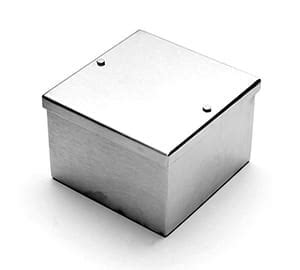 Nema 1 Stainless Steel Junction Box with Bolt on Cover - AWI