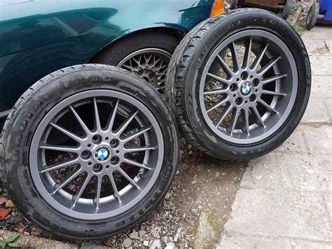 For Sale - Bmw style 32 18" wheels - pair only - e38 dish -£125ono ...