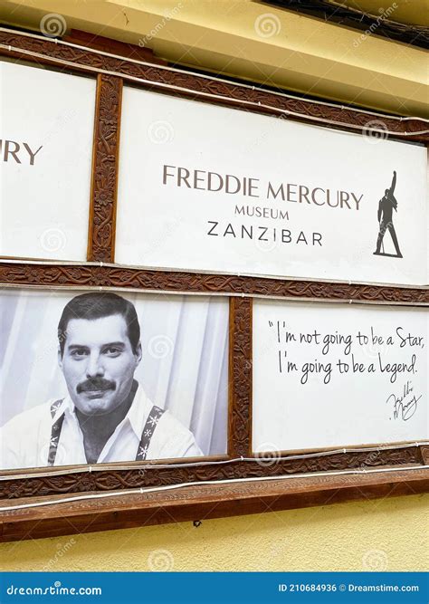 Zanzibar, Tanzania - December 30, 2020: Freddie Mercury Museum in Stone ...