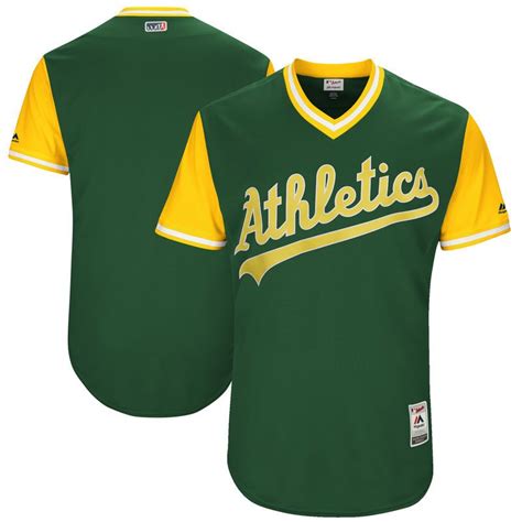 Oakland Athletics Majestic 2017 Players Weekend Authentic Team Jersey ...