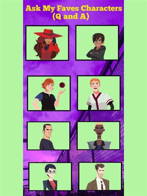 Ask my favourite Carmen Sandiego characters by MultiVerseDefender10 on ...