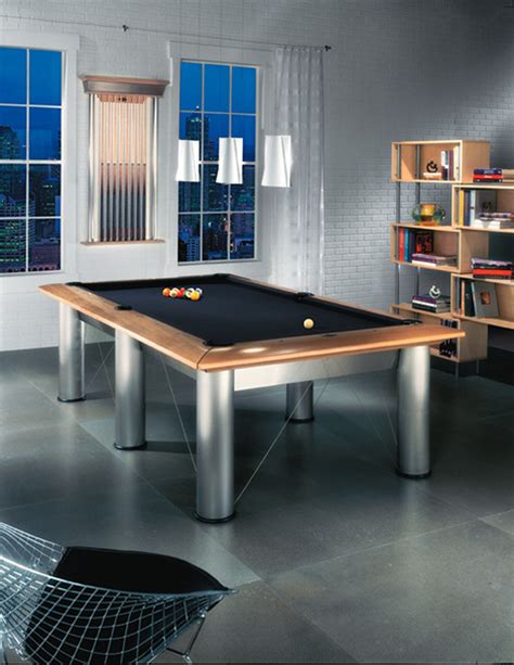 Modern Billiards Table from Brunswick Billiards - the new high-end Manhattan