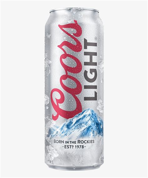 Coors Light - Coors Light Beer Can - Free Transparent PNG Download - PNGkey