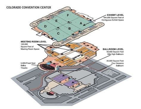 Colorado Convention Center Map