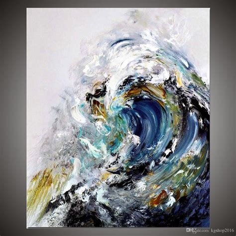 Blue Wave Painting at PaintingValley.com | Explore collection of Blue Wave Painting