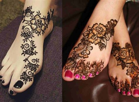 Leg Mehndi Designs For Brides | 2020 Henna Mehdni Designs For Feet