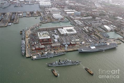 Portsmouth Naval Base, England 2007 Photograph by Glenn Harvey | Pixels