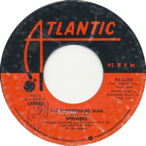 Spinners – The Rubberband Man (1976, RI, Vinyl) - Discogs