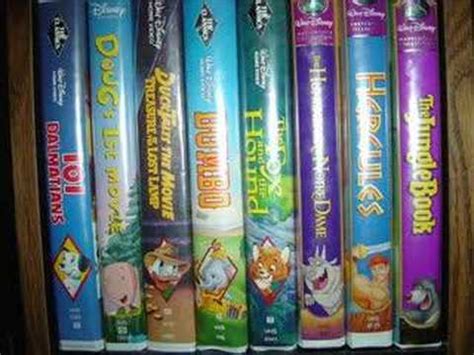 My Disney VHS collection - YouTube