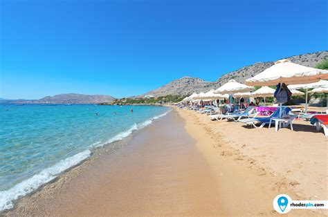 Pefkos beach | Rhodes Travel Guide