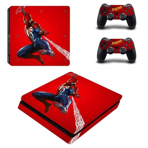 SpiderMan PS4 Slim Skin Sticker Decal - ConsoleSkins.co in 2022 ...