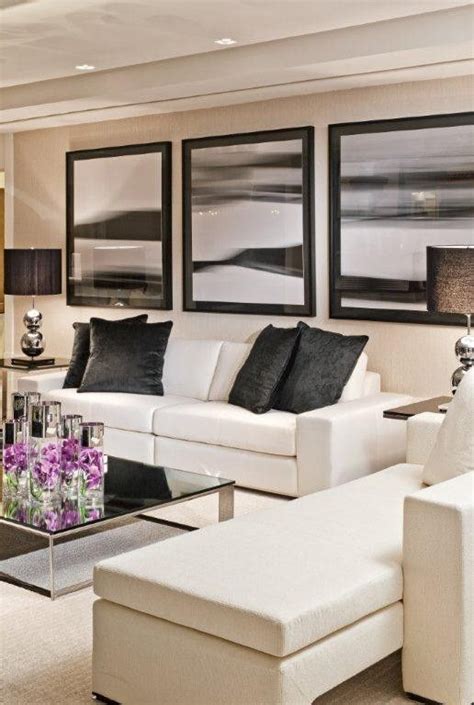 Living Room Design With White Leather Sofa | Bryont Blog