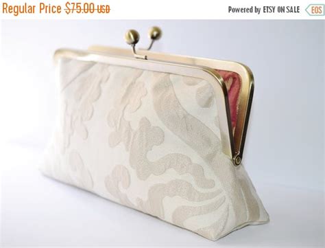 ON SALE Ivory Clutch Bag, Light Cream Formal Clutch Bag : Bridal ...