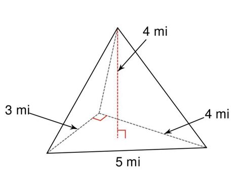 Volume Formula For Triangular Pyramid