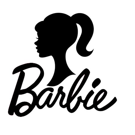 Greatest Barbie Logo Black of the decade Check this guide! | Silhueta ...