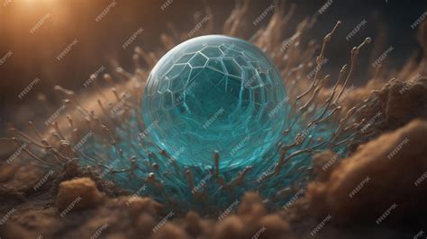 Premium AI Image | Abstract Nanotechnology Background