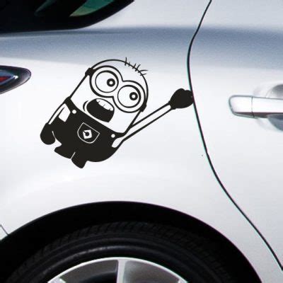 Minion car sticker vehicle decal graphic vinyl funny front window car van bumper