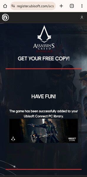 [Ubisoft] Assassin's Creed Syndicate (Free) - RedFlagDeals.com Forums