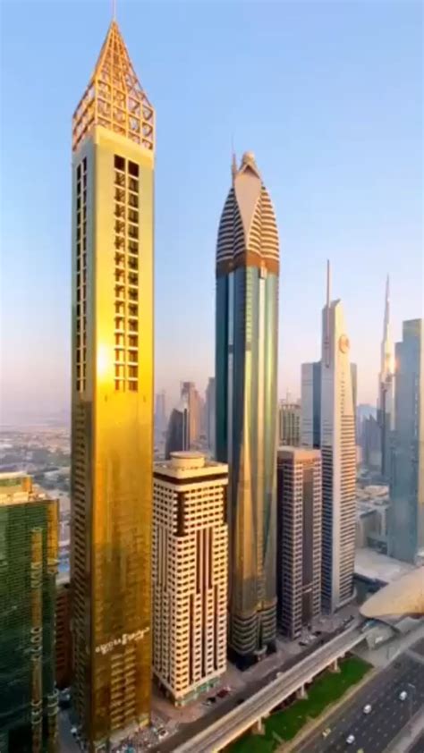 Dubai sheikh zayed road the evening – Artofit