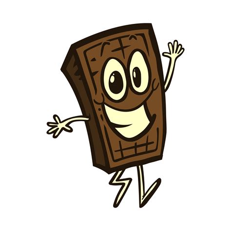 chocolate bar cartoon 553320 Vector Art at Vecteezy