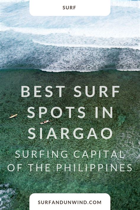 Find out where are the best surf spots in Siargao, Philippines for all ...