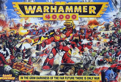 warhammer 40k, imagen de la portada de la caja de la segunda edici?n ...