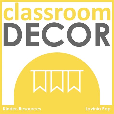 Classroom Décor Archives - Kinder Resources