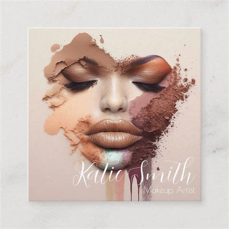 Makeup Artist Business Card | Zazzle in 2023 | Makeup artist business cards, Makeup artist ...