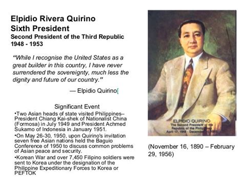 President of the philippines