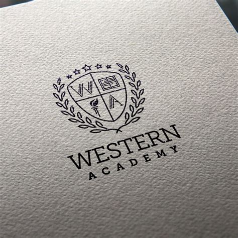 western academy logo Prep Academy, Academy Logo, Logo Desing, Logo Design Template, Golf Logos ...