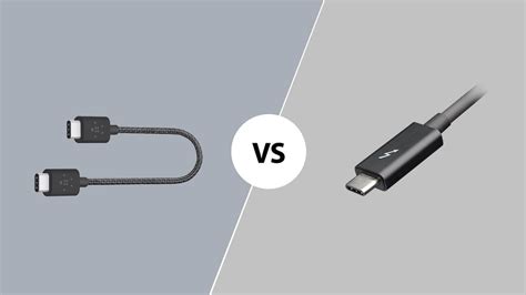 USB Type-C vs Thunderbolt Port: How are they different?