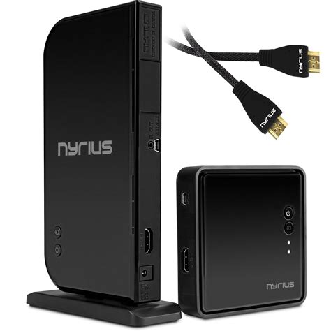 Nyrius ARIES Home HDMI Digital Wireless Transmitter & Receiver w/ 2 HDMI Cables - Walmart.com ...