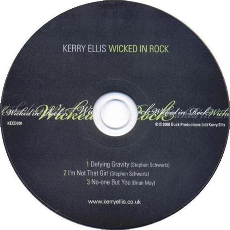 Kerry Ellis "Wicked In Rock" single gallery